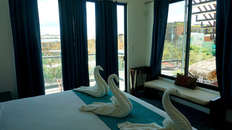 Bedroom 4, Casa TICUL Hotel Boutique - 5Th Ave, Cozumel