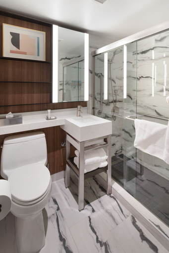 Bathroom 5, Fremont Hotel & Casino, Clark