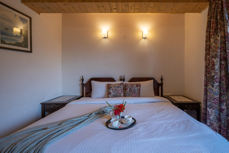 Bedroom 2, StayVista at Destine Cottage, Solan