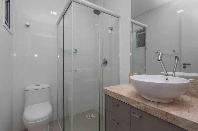 Bathroom 5, Mexicana - Apto Praia de Mariscal, Bombinhas