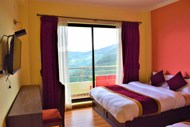 Bedroom 2, Hotel Nagarkot Inn, Bagmati