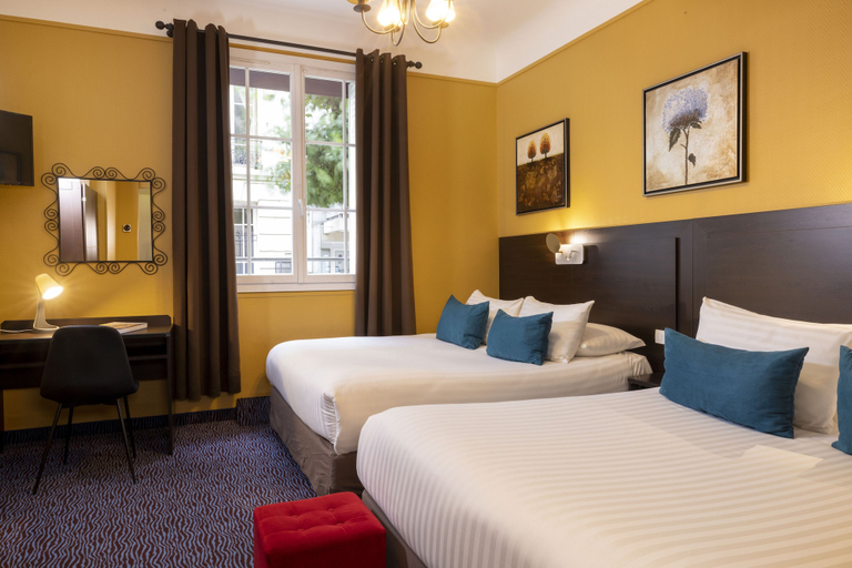Bedroom 4, Hotel Chatillon Paris Montparnasse, Paris