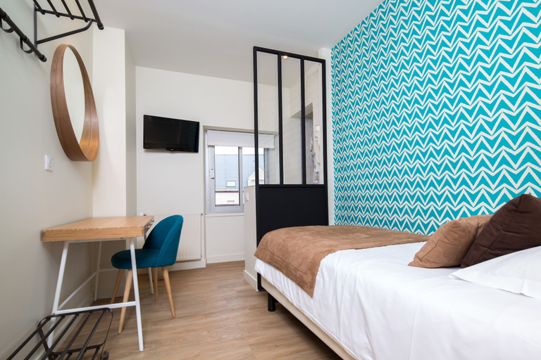 Bedroom 3, Les Chants d'Ailes - Hôtel Face Mer, Loire-Atlantique