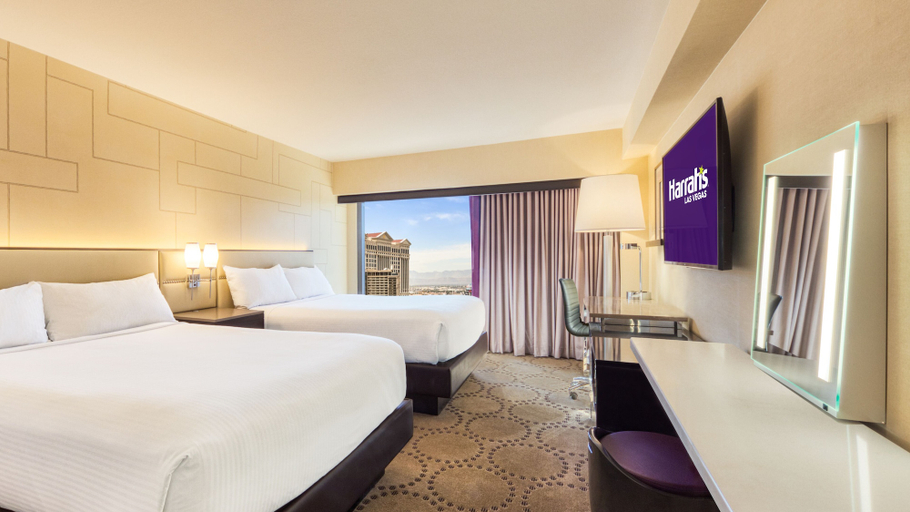 Bedroom 3, Harrah’s Las Vegas – A Caesars Rewards Destination, Clark