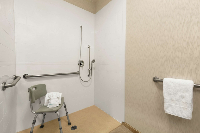 Bathroom 4, Hampton Inn Binghamton/Johnson City, Broome