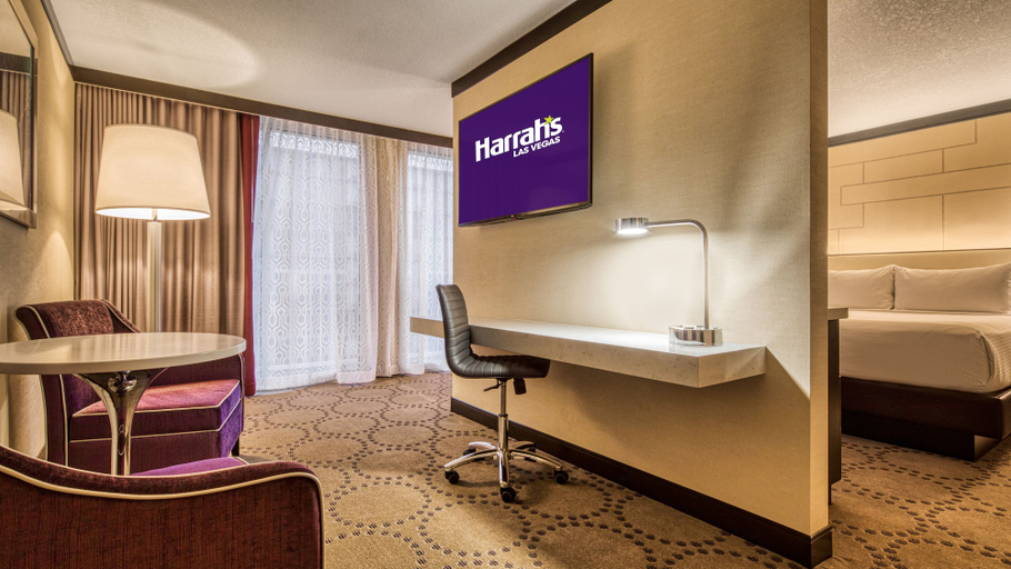 Bedroom 3, Harrah’s Las Vegas – A Caesars Rewards Destination, Clark