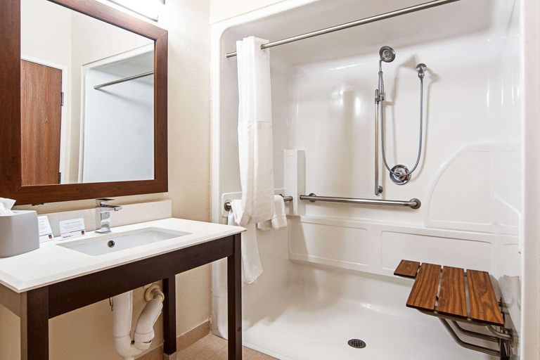 Bathroom 4, Comfort Suites NW Dallas Near Love Field, Dallas