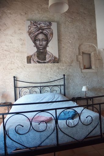 Bedroom 5, Prieuré d'orniols, Gard