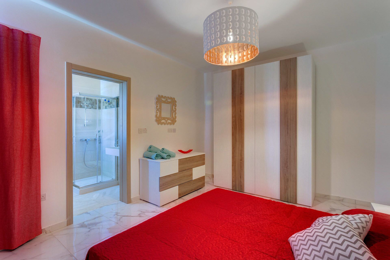 Bedroom 3, Marvellous 2 Bedroom Apartment by the Sea, Saint Paul's Bay