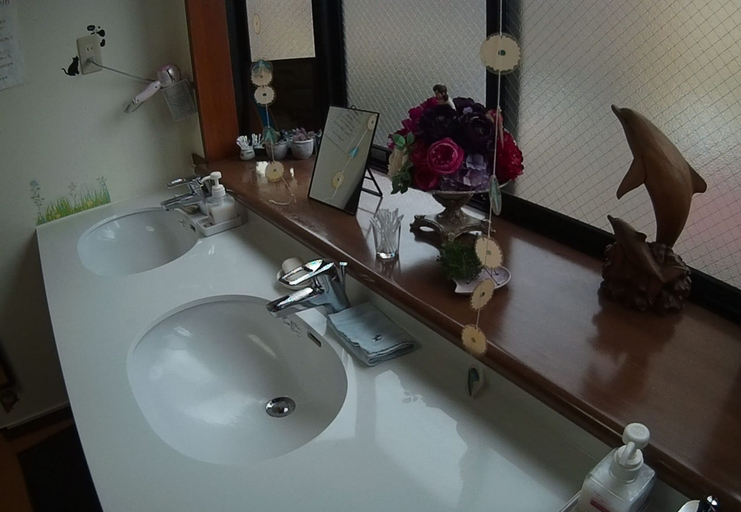 Bathroom, KAGOSHIMA ILCA GUEST HOUSE - Hostel, Kagoshima