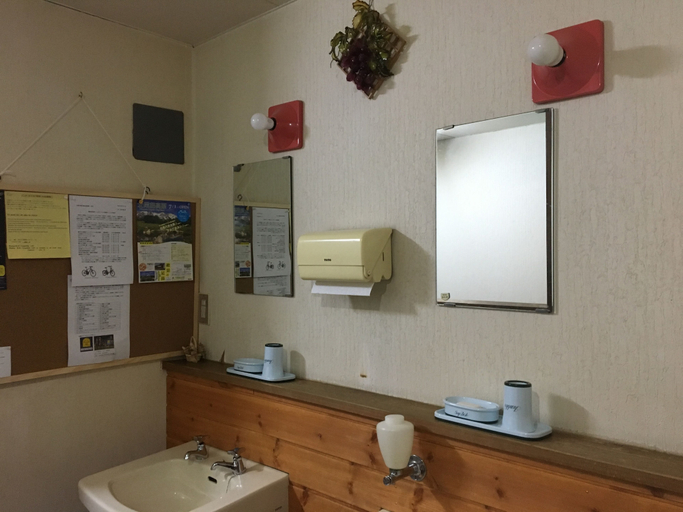 Bathroom 4, Pension Roku, Hakuba