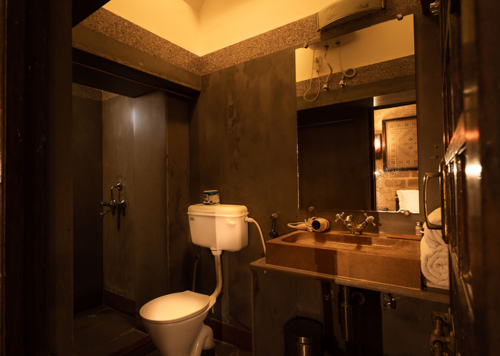 Bathroom 5, Hotel Fifu, Jaisalmer