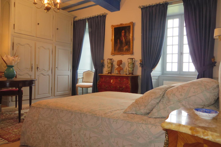 Bedroom 3, Chateau de la Semondiere, Manche