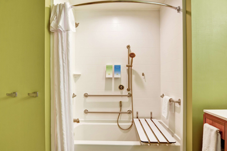 Bathroom 3, Home2 Suites by Hilton Charlotte Airport, Mecklenburg