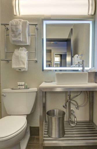 Bathroom 5, The Barrymore Hotel Tampa Riverwalk, Hillsborough