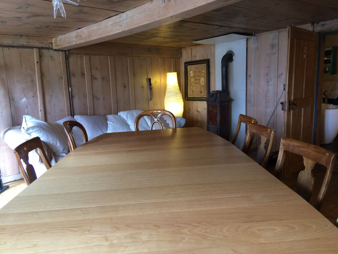 Bedroom 2, 400 Year Old Swiss Chalet, Obersimmental