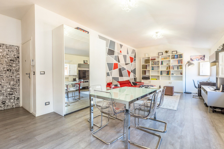 Living area, Appartamento De' Fusari, Bologna