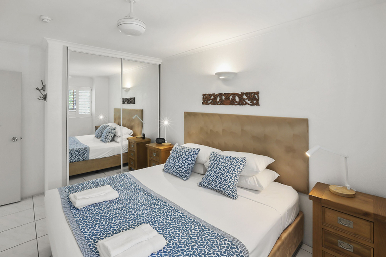 Bedroom 3, Agincourt Beachfront Apartments, Cairns