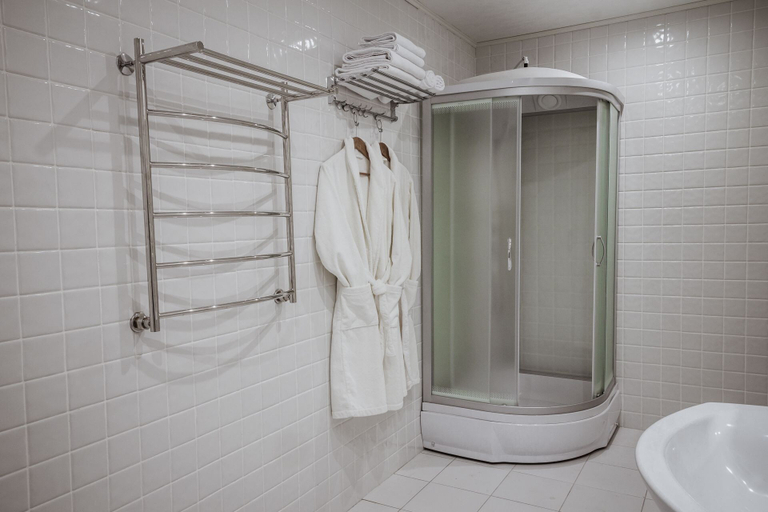 Bathroom 3, Hotel Starosadskiy, Central