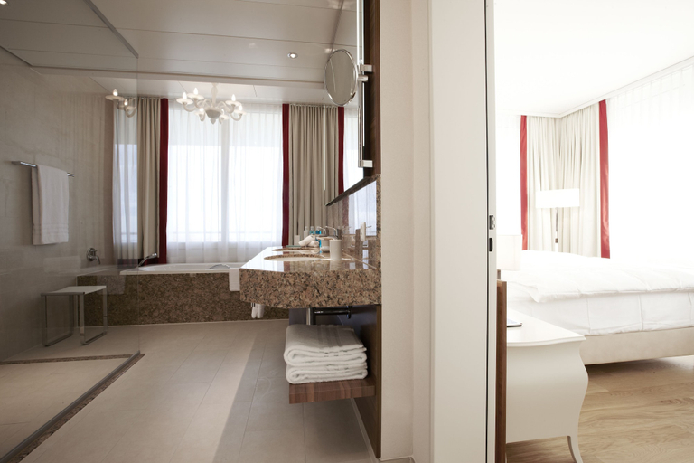 Bedroom 3, Oberwaid Hotel, Sankt Gallen