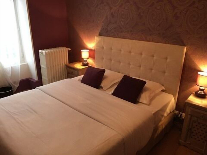 Bedroom 3, Hôtel Restaurant Le Central, Creuse