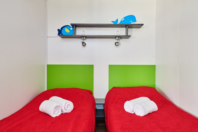 Bedroom 3, Superior Mobile Homes Kastanija - Campsite, Novigrad