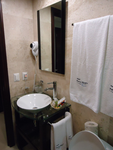 Bathroom 4, Hotel Porto Allegro - Near Malecon, Puerto Vallarta