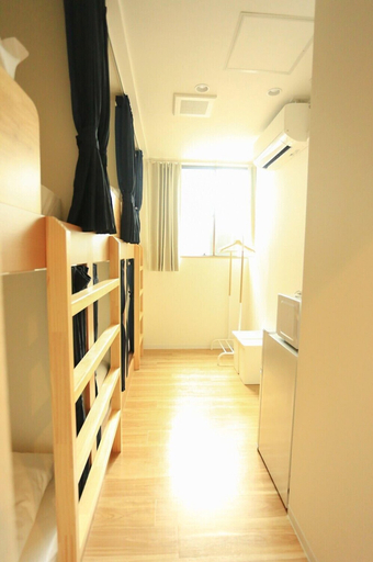 Bedroom 3, coins hostel tenjin, Fukuoka