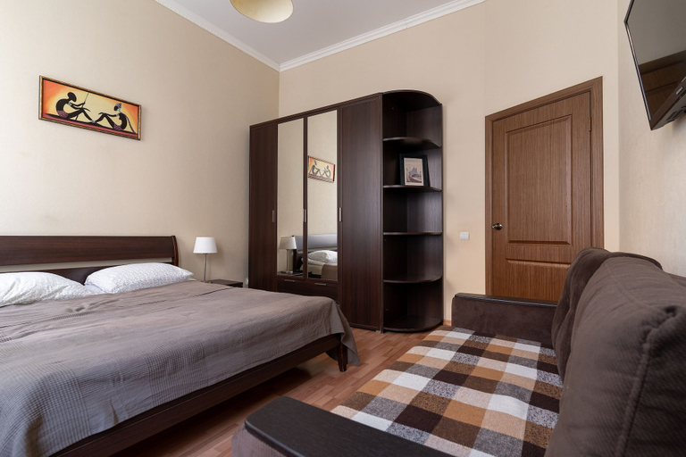 Bedroom 3, Four-room apartment on Nevsky 106, Sankt-Peterburg gorsovet