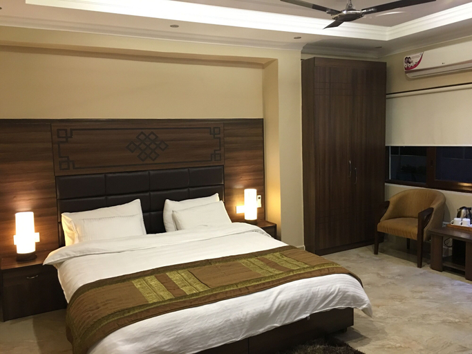 Bedroom 3, Norbu House, Kangra