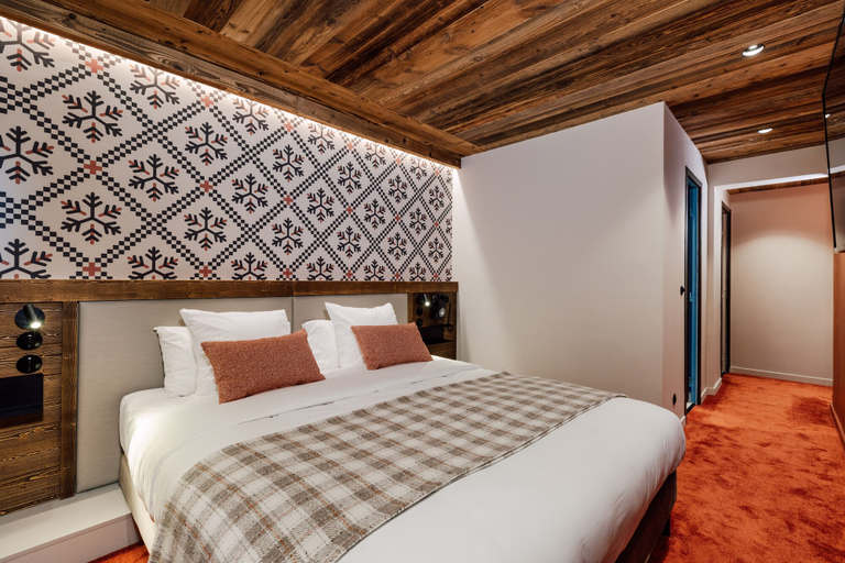 Bedroom 3, Hôtel Névé, Haute-Savoie