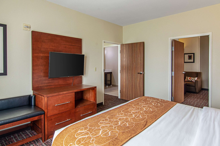 Bedroom 3, Comfort Suites NW Dallas Near Love Field, Dallas