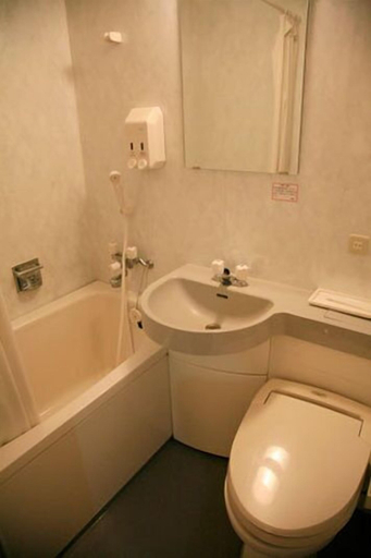 Bathroom 3, Sun Plaza Hotel, Miyakonojō