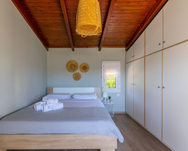Bedroom 3, Luxury Garden Villa with Heated Pool, Crete