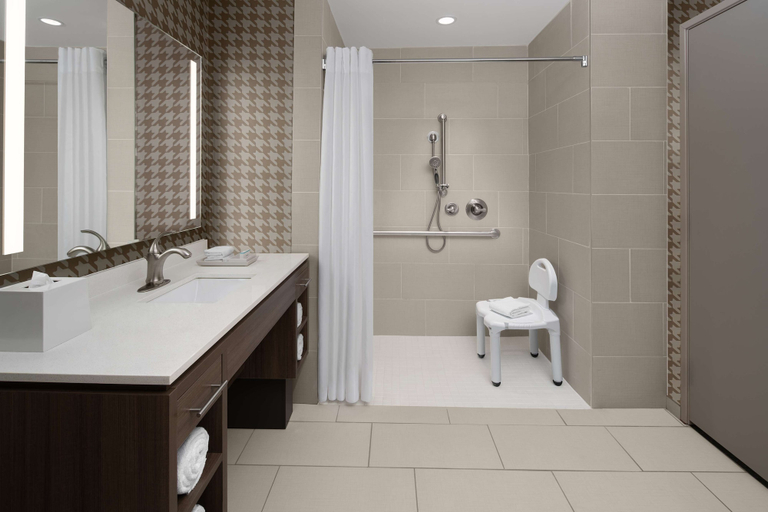 Bathroom 4, Home2 suites by Hilton, Carlsbad, New Mexico, Eddy