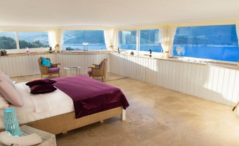 Bedroom 4, La Salvia Hotel, Kaş