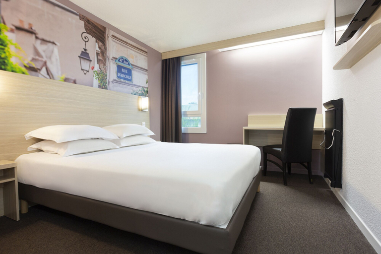 Bedroom 2, B&B HOTEL Marne-la-Vallée Chelles, Seine-et-Marne
