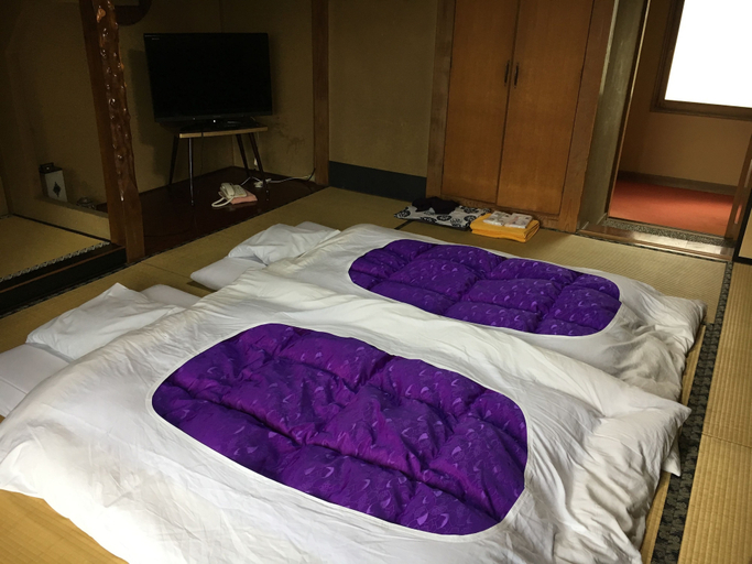 Bedroom 3, Maruka Ryokan, Yamanouchi