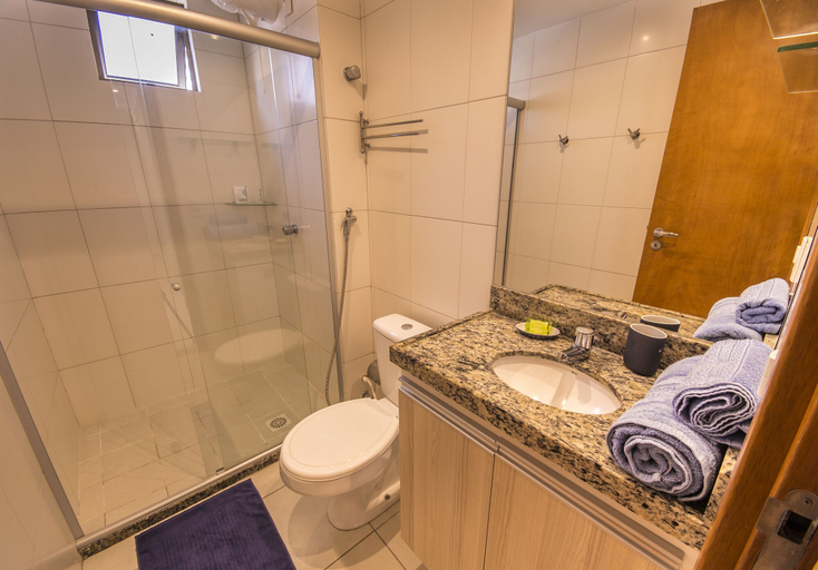 Bathroom 3, Luxor Cabo Branco Home Service, João Pessoa