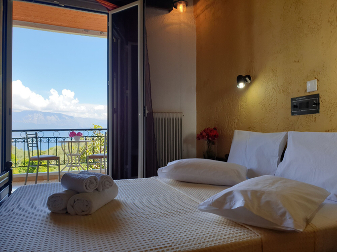 Bedroom 3, Hotel Alexandros, Ionian Islands