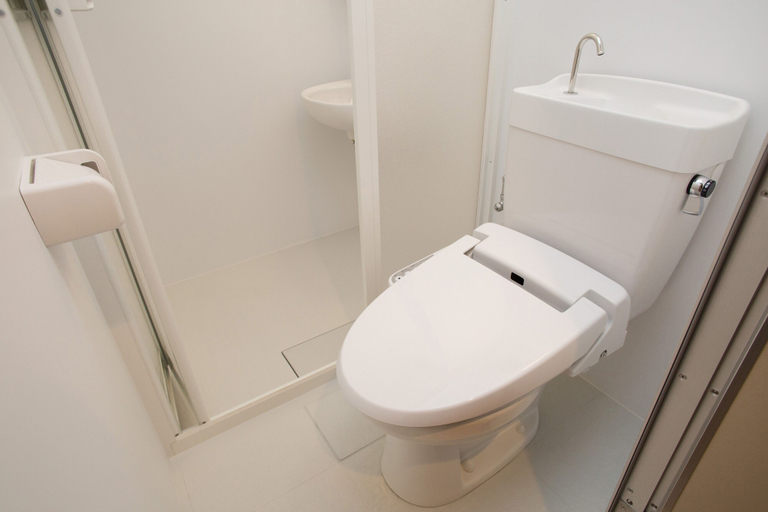 Bathroom 4, Seibido Inn - Hostel, Kyoto