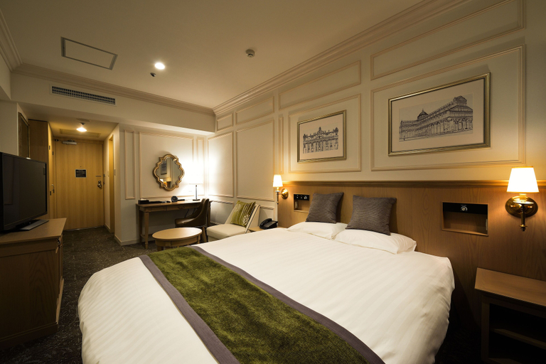 Bedroom 3, Hotel Italia Ken, Niigata