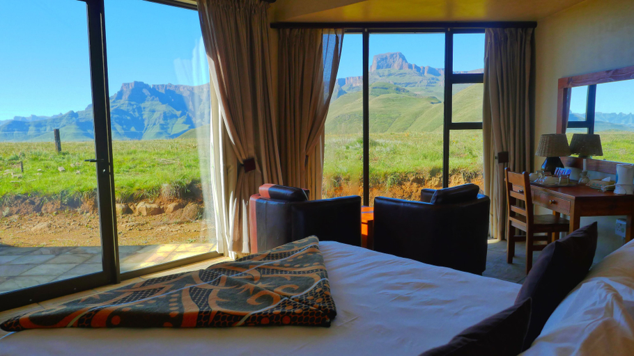 Bedroom 3, Witsieshoek Mountain Lodge, Thabo Mofutsanyane