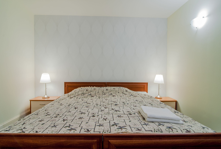 Bedroom 2, PiterStay Aparthotel, Sankt-Peterburg gorsovet