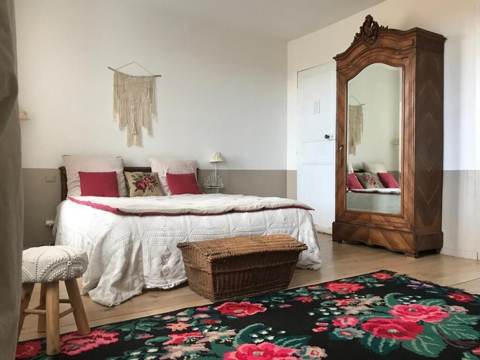 Bedroom 3, Le Logis Blanc. Chambres d'hotes, Aude