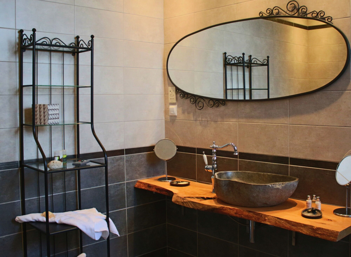 Bathroom 5, The Infinity 180 Luxury Suites - Adults Only, Thessaly