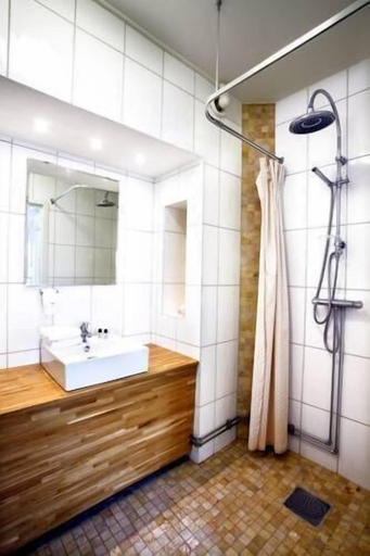 Bathroom 3, Adels Lågprishotell, Oskarshamn