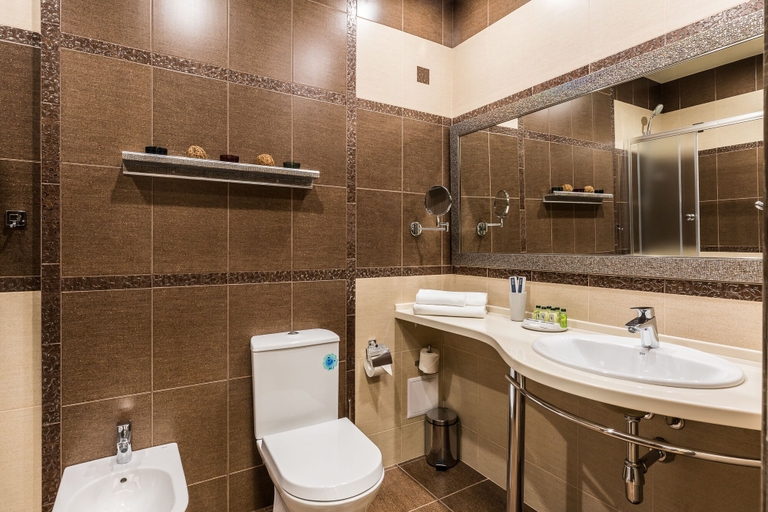 Bathroom 4, Hotel Vitamin, Krasnodar gorsovet