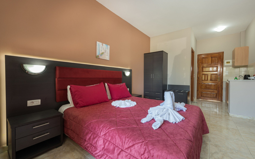 Bedroom 4, Pansion Mary Studios, Ionian Islands