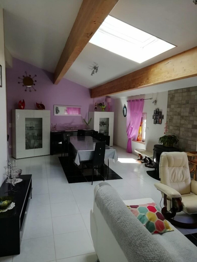 Bedroom 4, Chez Patou - Chambre d'Hôte, Haute-Loire